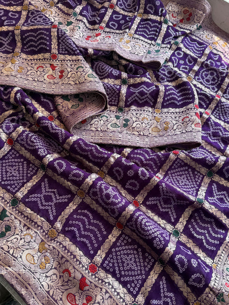 BANARSI GHATCHOLA SAREE