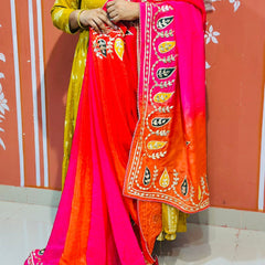 PURE UPADA SILK KACCHI PATTI SAREE