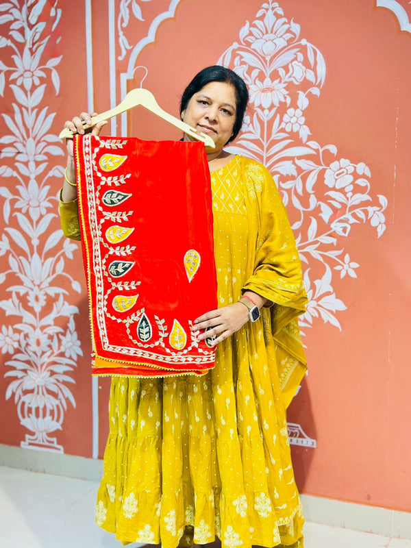 PURE UPADA SILK KACCHI PATTI SAREE