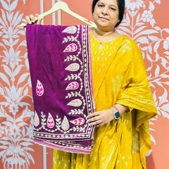 PURE UPADA SILK KACCHI PATTI SAREE