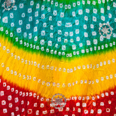 ART SILK BHANDEJ LEHENGA
