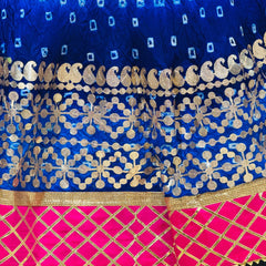 ART SILK BHANDEJ LEHENGA