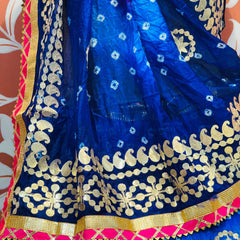 ART SILK BHANDEJ LEHENGA