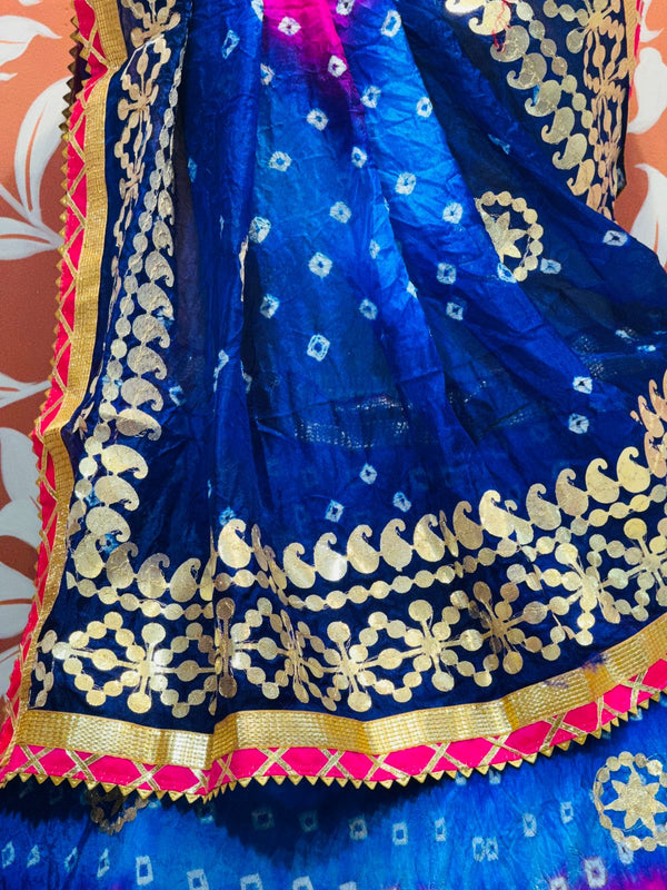 ART SILK BHANDEJ LEHENGA