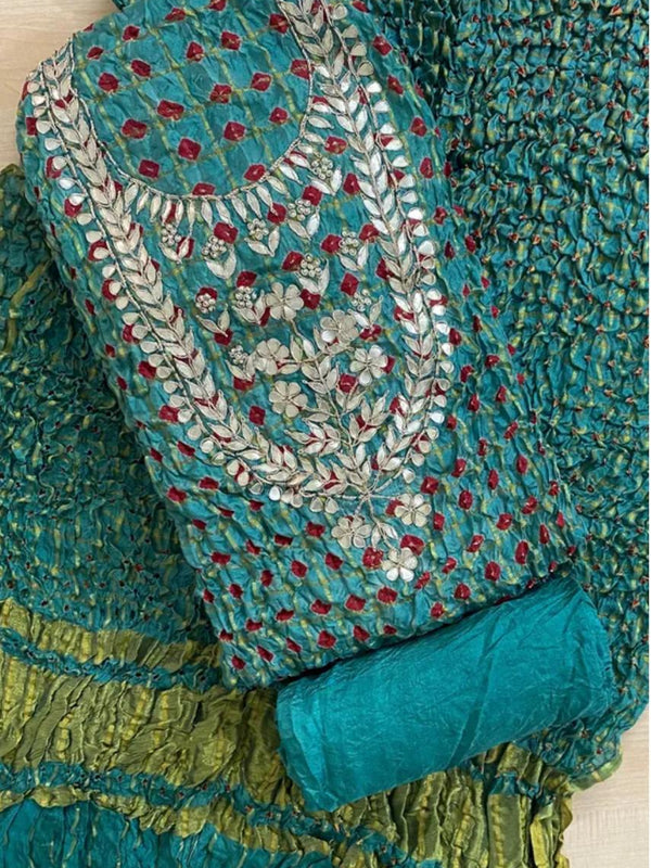 BHANDEJ GHATCHOLA SILK DRESS MATERIAL
