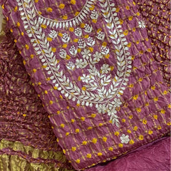 BHANDEJ GHATCHOLA SILK DRESS MATERIAL