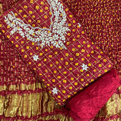 BHANDEJ GHATCHOLA SILK DRESS MATERIAL