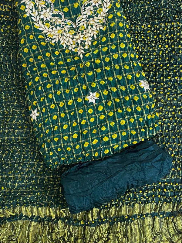 BHANDEJ GHATCHOLA SILK DRESS MATERIAL