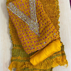 BHANDEJ GHATCHOLA SILK DRESS MATERIAL