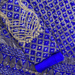 BANARSI GHATCHOLA SILK DRESS MATERIAL
