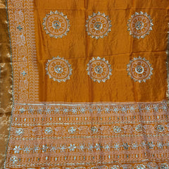 ELEPHANT ZARI BHANDEJ SAREE