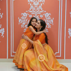 MOTHER DAUGHTER LEHENGA COMBO