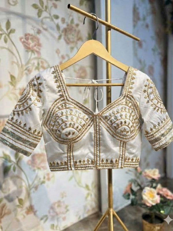 Aangi Gazi Silk Blouse