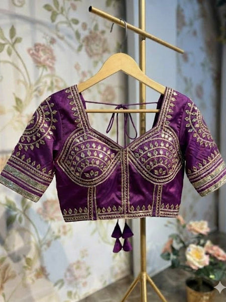 Aangi Gazi Silk Blouse