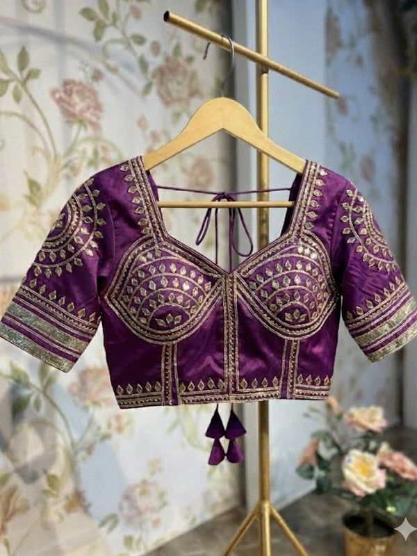 Aangi Gazi Silk Blouse