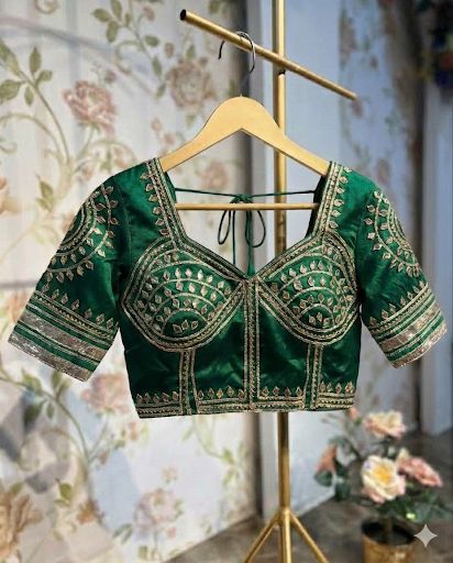 Aangi Gazi Silk Blouse