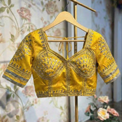 Aangi Gazi Silk Blouse