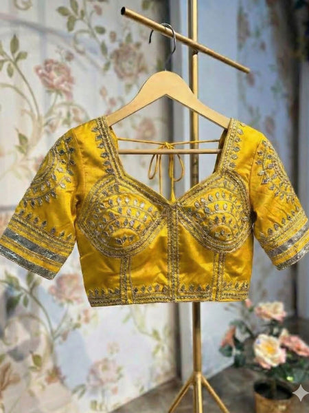 Aangi Gazi Silk Blouse