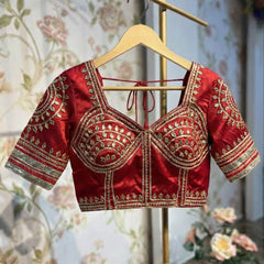 Aangi Gazi Silk Blouse