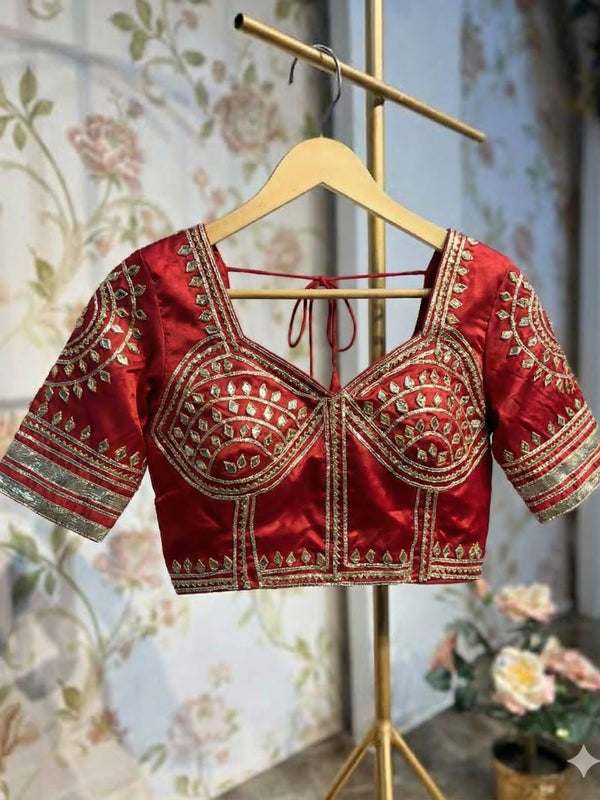 Aangi Gazi Silk Blouse