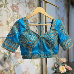Aangi Gazi Silk Blouse