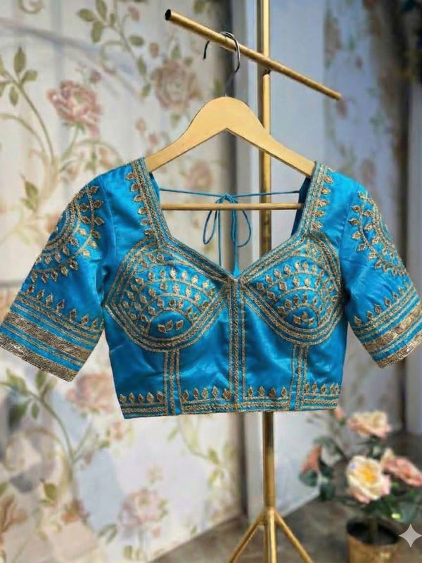 Aangi Gazi Silk Blouse