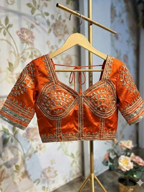 Aangi Gazi Silk Blouse