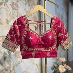 Aangi Gazi Silk Blouse