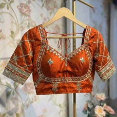 Aangi Gazi Silk Blouse