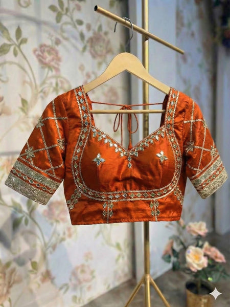 Aangi Gazi Silk Blouse
