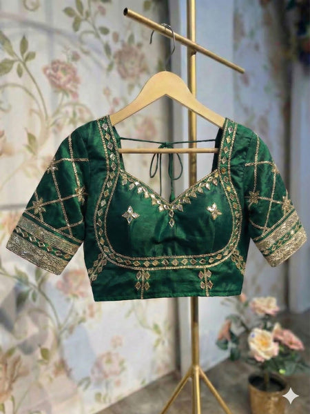 Aangi Gazi Silk Blouse