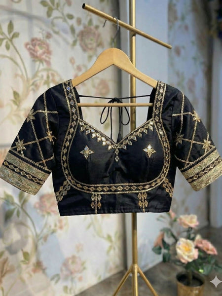Aangi Gazi Silk Blouse