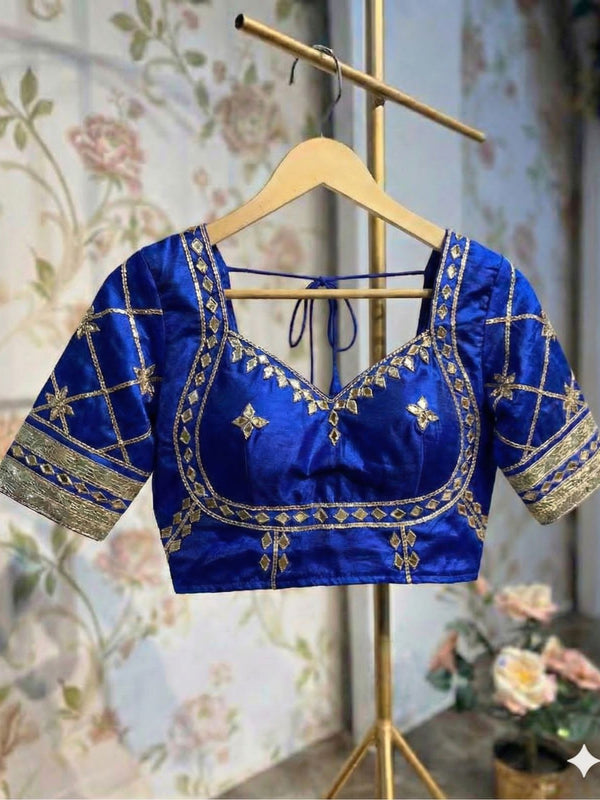 Aangi Gazi Silk Blouse