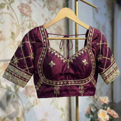 Aangi Gazi Silk Blouse