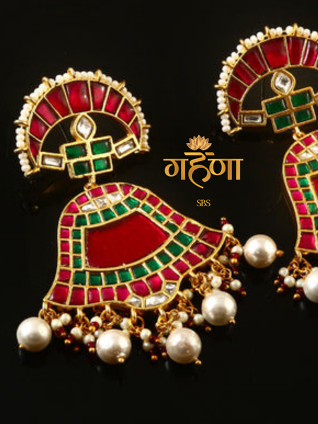 Peacock Earring Set
