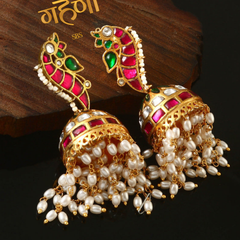Kundan Earring Set