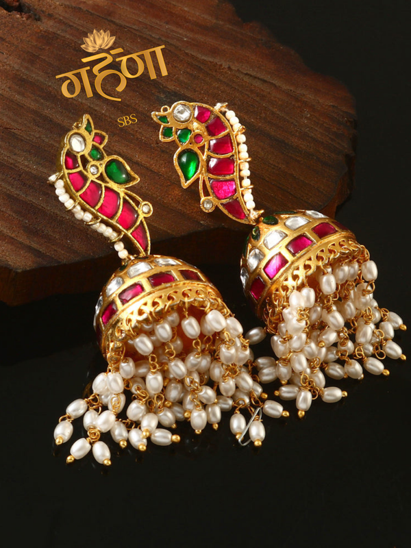 Kundan Earring Set