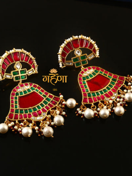 Peacock Earring Set