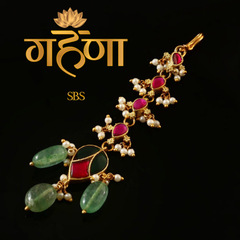 Kundan Maang Tika