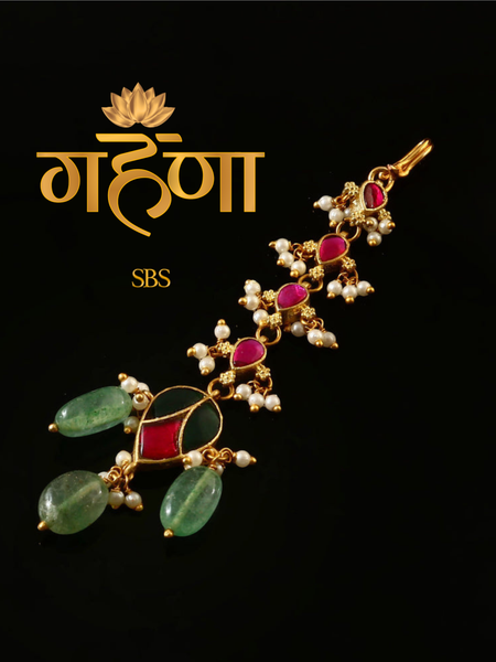 Kundan Maang Tika