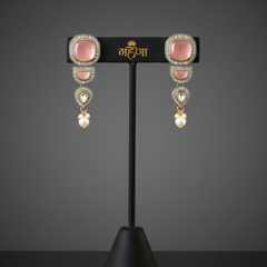 Jadau Pearl Kundan Necklace Set