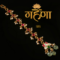 Kundan Maang Tika
