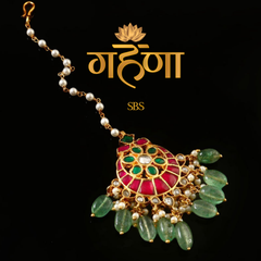 Kundan Maang Tika