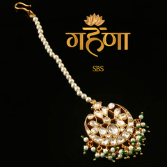 Kundan Maang Tika