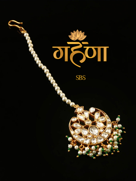 Kundan Maang Tika