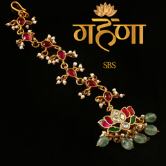 Kundan Maang Tika