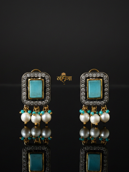 Jadau Pearl Kundan Necklace Set