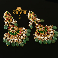 Peacock Earring Set