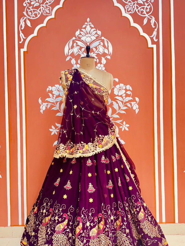 MEENAWATI MARWARI RAJASTHANI LEHENGA