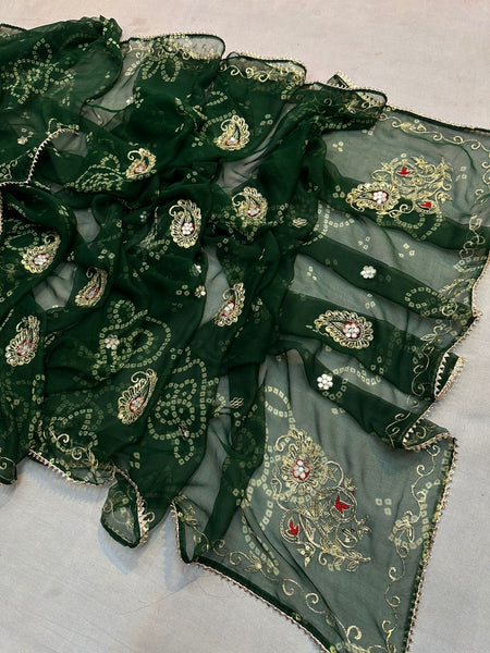 RAJWADI RAJASTHANI SAREE